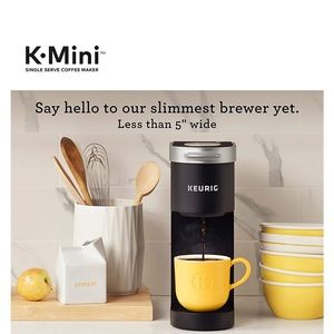 Keurig K-Mini Single Serve Coffee Maker, Black
